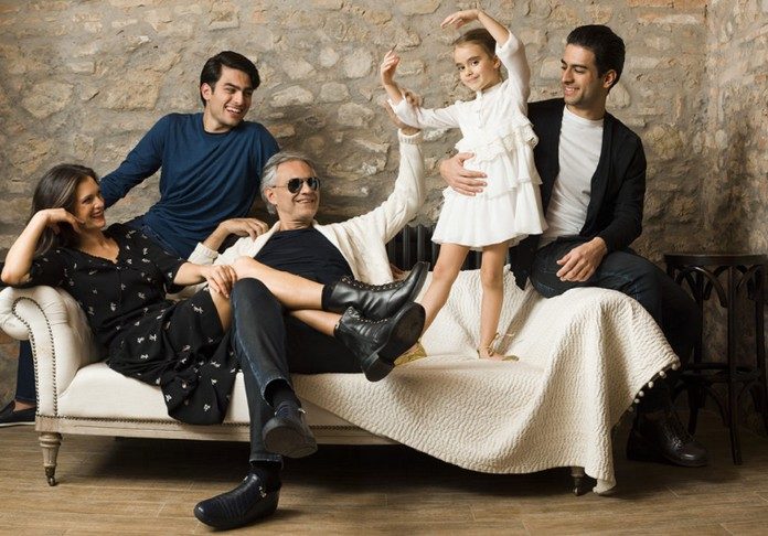 Andrea Bocelli children: Who are Matteo, Amos and Virginia Bocelli